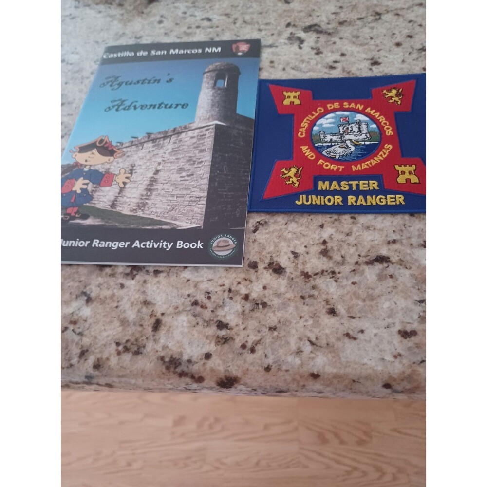 NPS Junior Ranger Activity BooK & Embroidered Master Ranger Patch